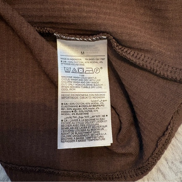 Old Navy Brown Ribbed Tank Top - Medium - Picture 4 of 4